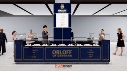 ออกแบบ ผลิต และติดตั้งร้าน : ร้าน  ORLOFF  Of Denmark  Blue Port หัวหิน จ.เพชรบุรี
